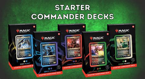 Magic stater comkander decks